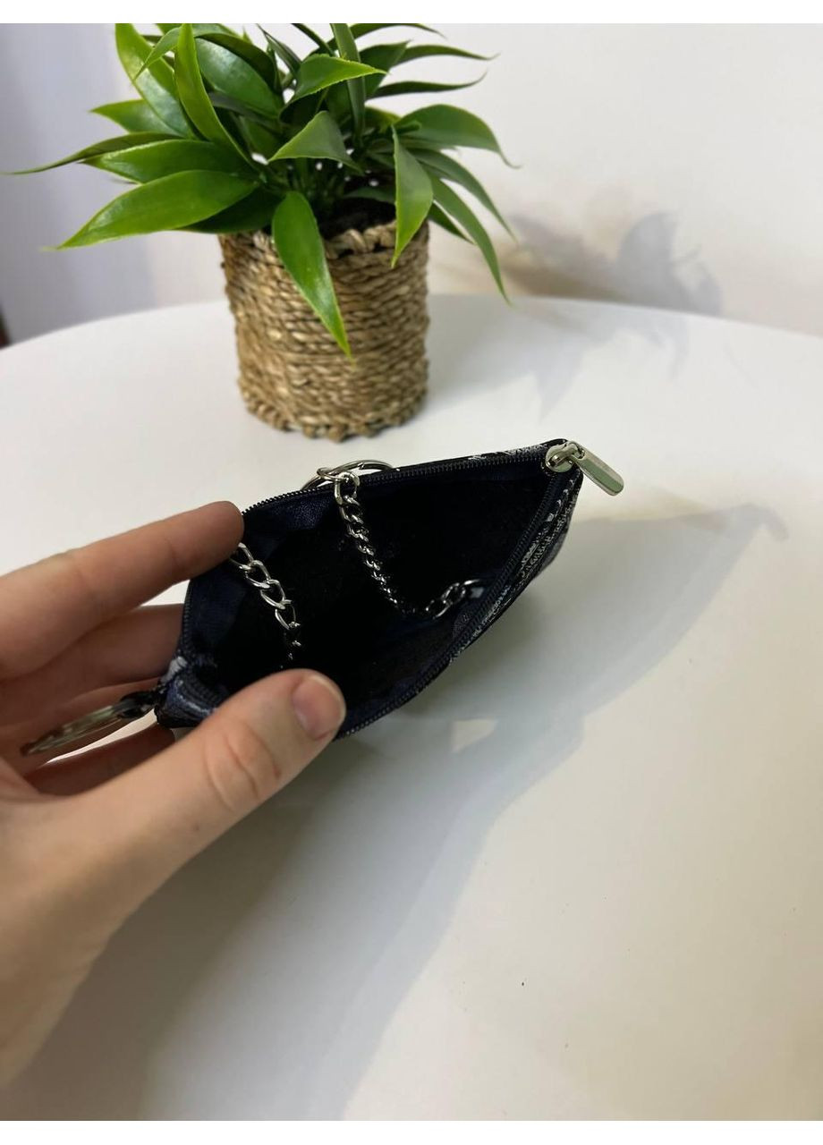 Ключниця жіноча натуральна шкіра лазерна обробка рослинний принт два кільця (10064-8) Desisan (368150507)