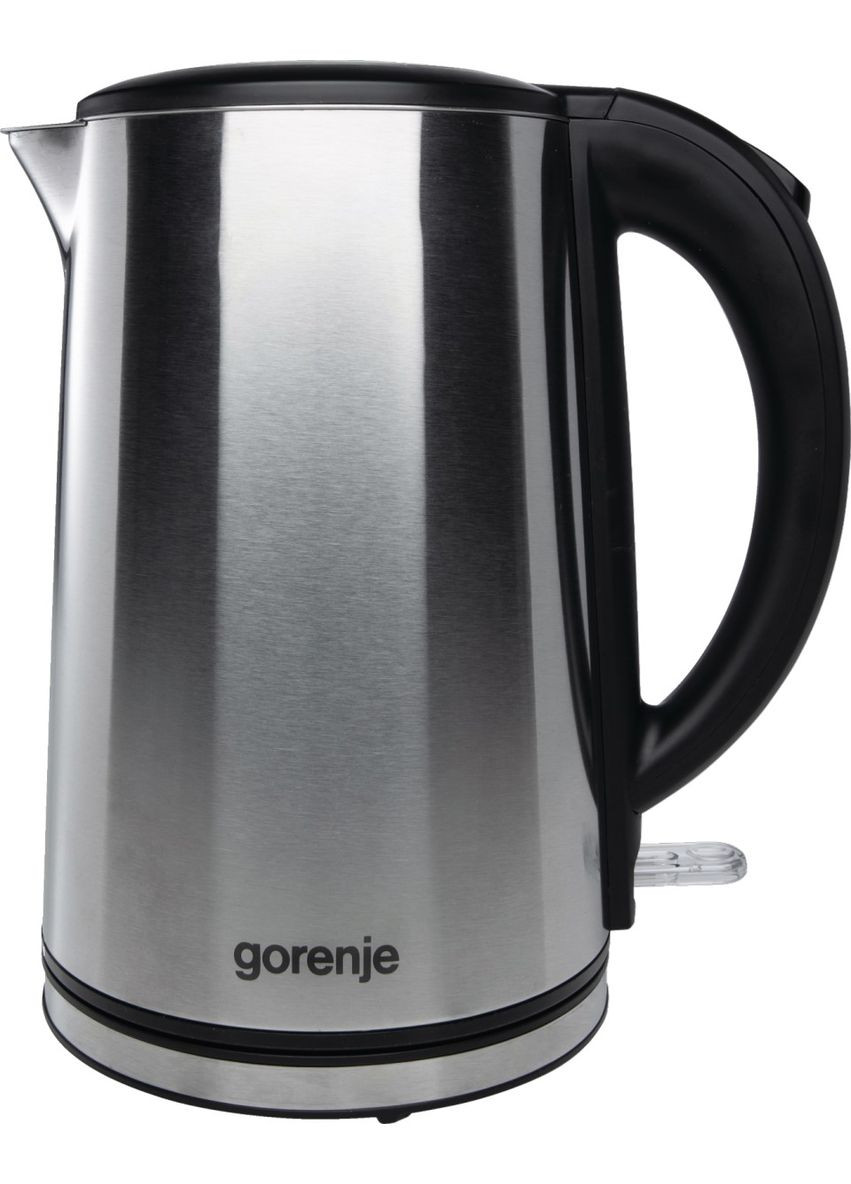 Электрочайник, 1,5л, двойные стенки, Strix контроль, нерж. Gorenje (314747792)