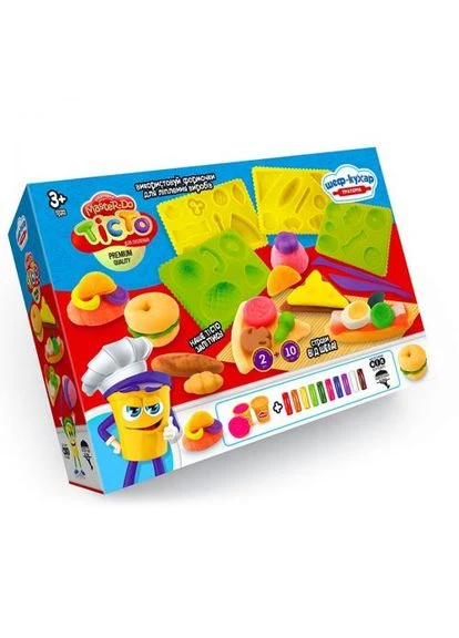 Набір для ліплення "Master Do, Шеф-кухар" (укр) Danko Toys (375824209)