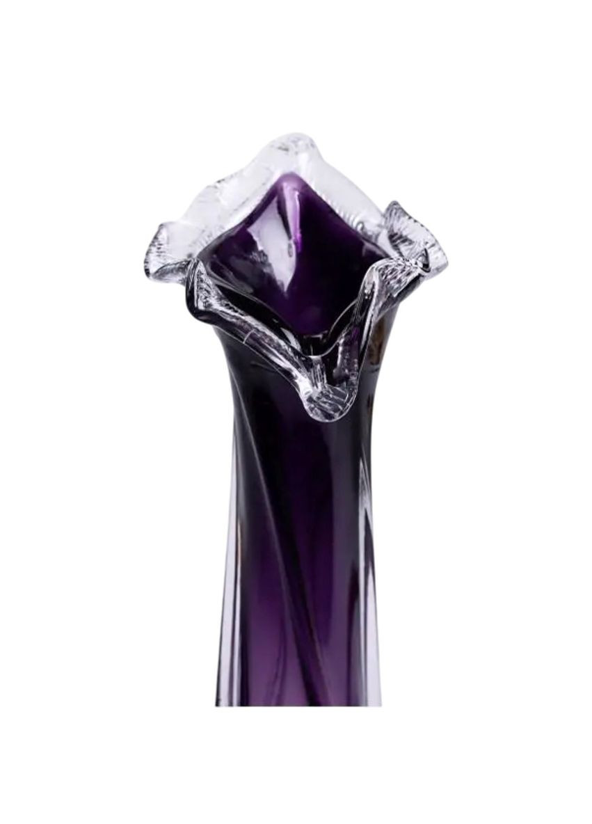 Ваза для квітів 31.5 см декоративна ваза для букета 300 мл Фіолетова HP-9-7 Yiwu (371479137)