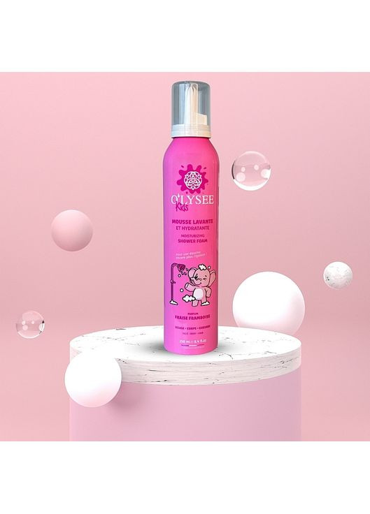 Дитяча крем-пінка для купання 3 в 1 "Strawberry & Raspberry" Whipped Shower Foam 250ml (1408309-25569175) O'lysee (368617444)