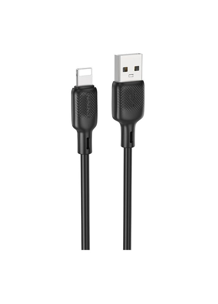 Зарядний кабель USB-Lightning для iPhone / Провід шнур юсб лайтнінг для зарядки айфона Apple пристроїв 3м Borofone (360631734)
