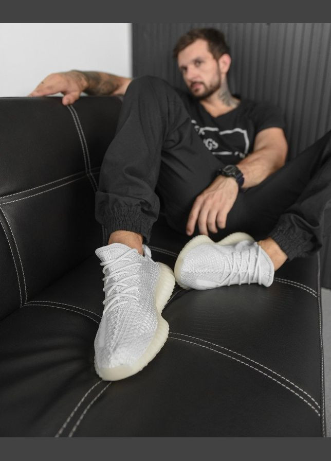 Сірі Літні стильні кросівки чоловічі yeezy сірі Freedom