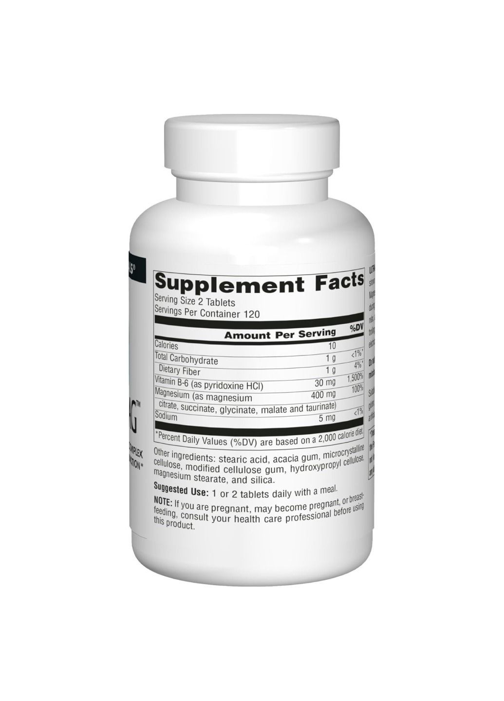 Комплекс хелатного магнію з вітаміном Б6 Ультра-Маг, Ultra-Mag Magnesium Complex - 240 tabs Source Naturals (280916957)