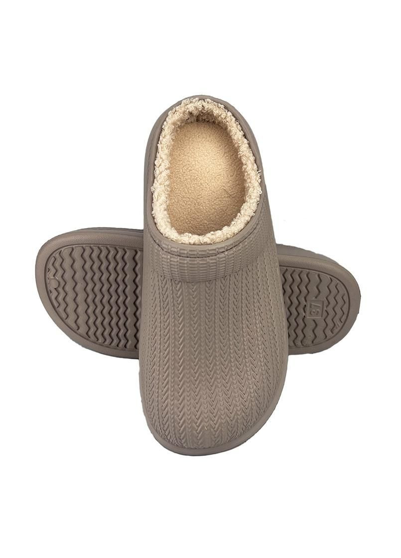 Жіночі галоші-сабо теплі бежеві 1003-2 Dago (363840002)