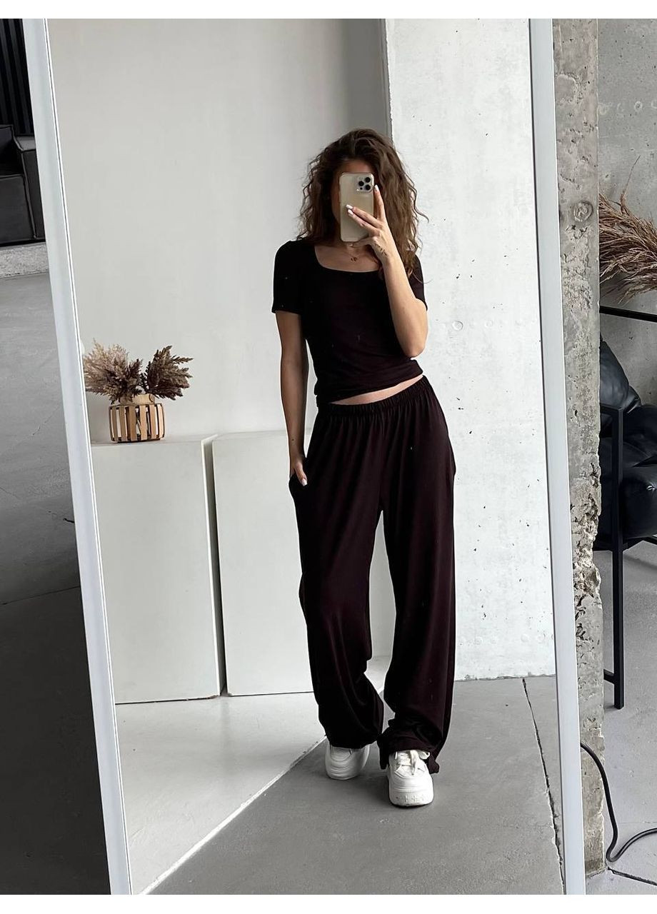 Жіночий комплект (топ+палаццо) Україна (353495175)