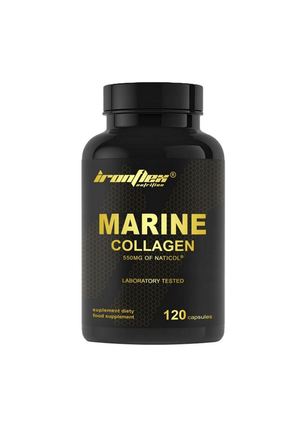 Препарат для суставов и связок Marine Collagen, 120 капсул Ironflex (315874096)