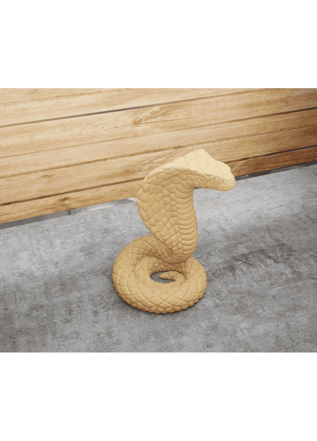 Фигурка статуэтка Змея Кобра. Символ 2025 года ЗаСвіт (369718944)