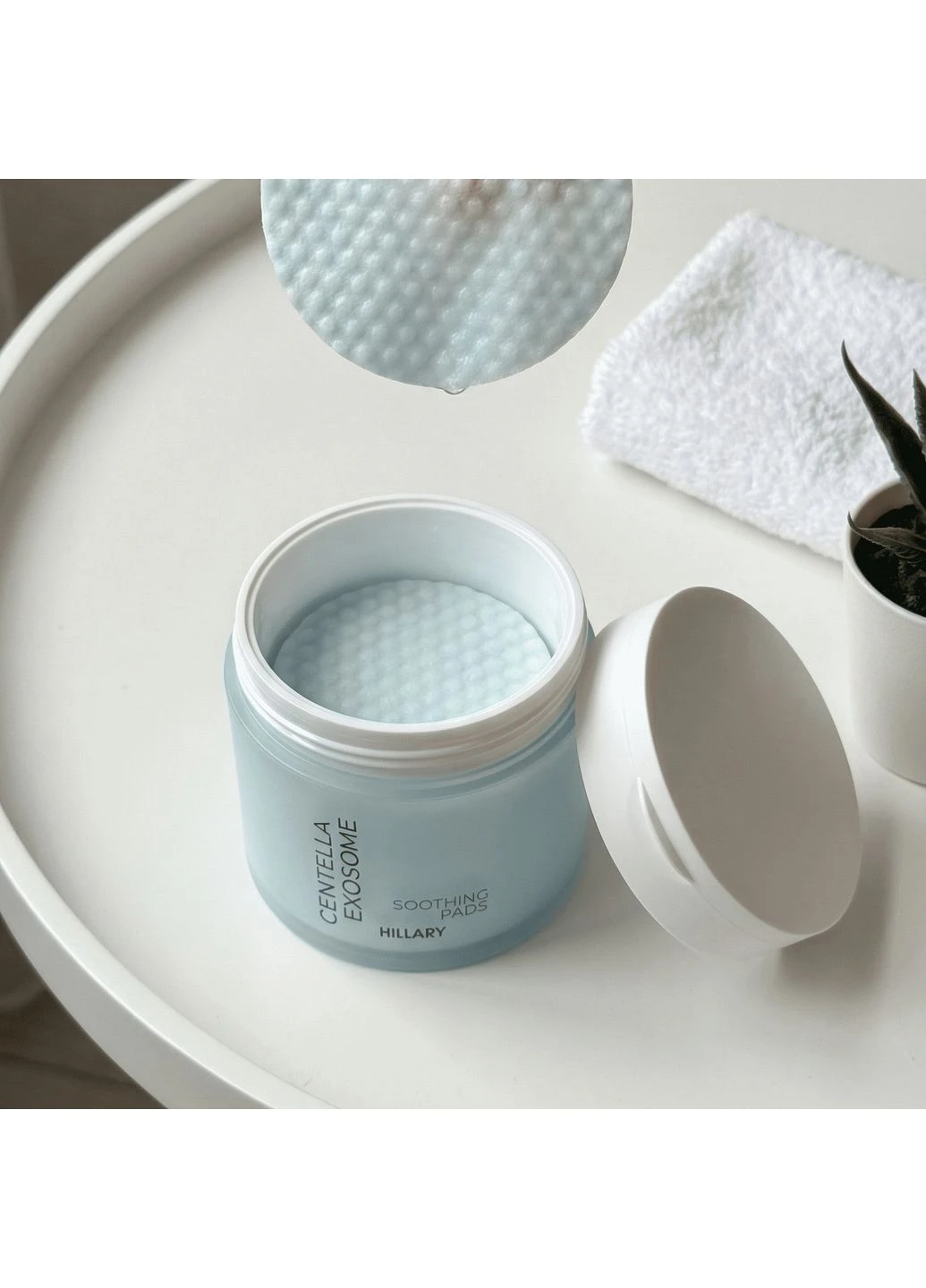 Успокаивающие тонер-пэды Centella Exosome Soothing Pads 60 шт для чувствительной кожи, увлажняющие пэды. Hillary (387189739)