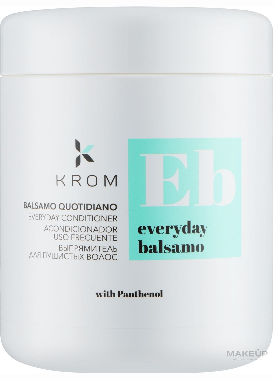 Кондиционер для ежедневного ухода, с пантенолом Everyday Conditioner 1000ml (438653-23650995) Krom (368647301)