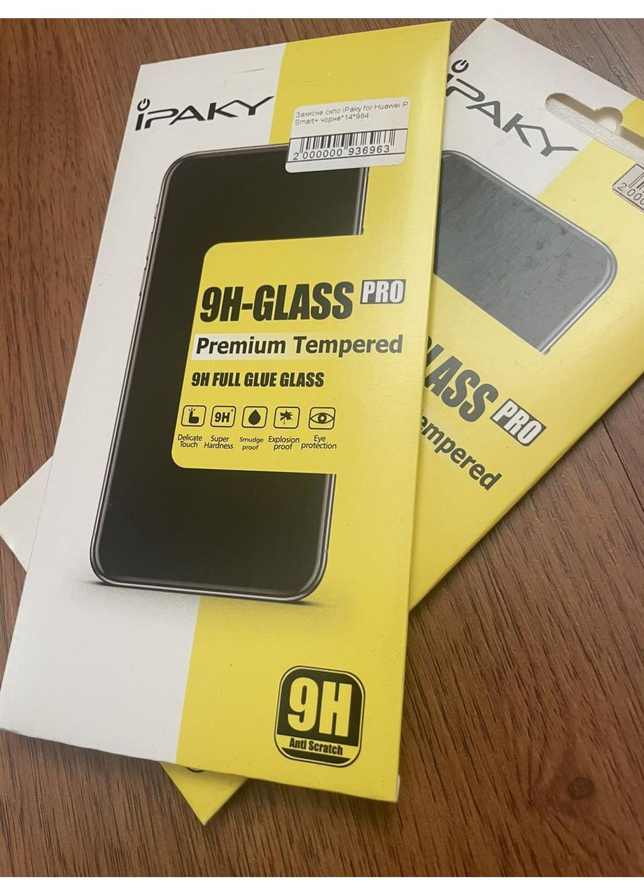 Захисне скло для телефону Huawei P Smart чорне Код: 2000000936963 iPaky (371735391)