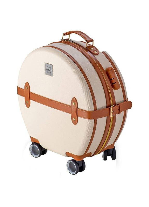 Чемодан 20" S 27л Ecru/Brown (DAS302666) Semi Line (333682095)