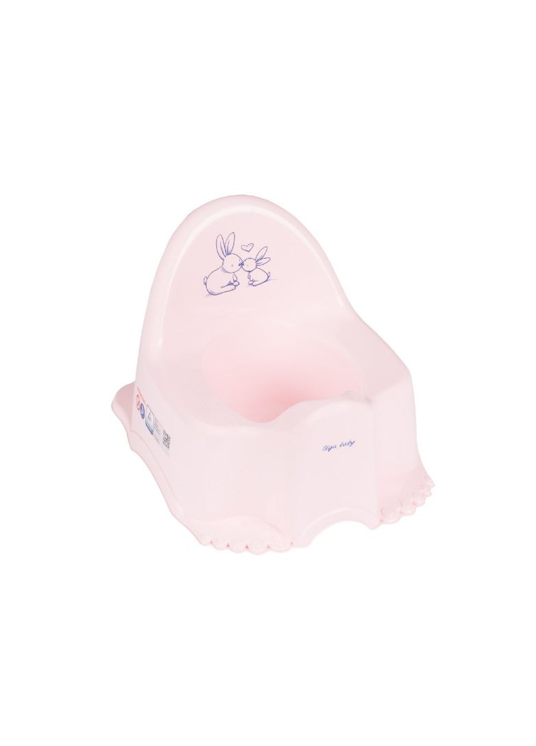 Горщик дитячий Bunny powder pink Tega Baby (362586777)