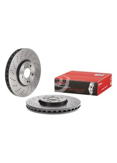 Диск тормозной передний MB E280-320-09 09.A828.11 Brembo (366189867)