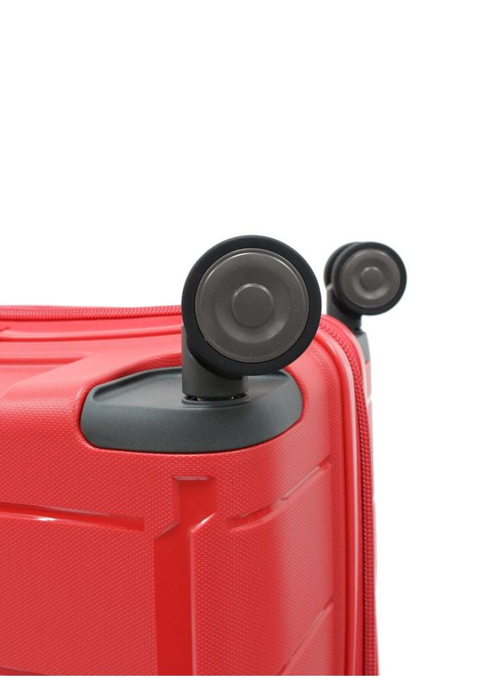 Чемодан маленький S полипропилен 20303 56×39×23см 35л Красный Snowball (297643902)