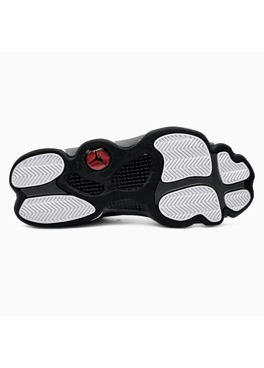 Черно-белые демисезонные кроссовки мужские и женские nike air jordan 13 retro black flint | найк аир джордан 13 ретро черно-белые No Brand