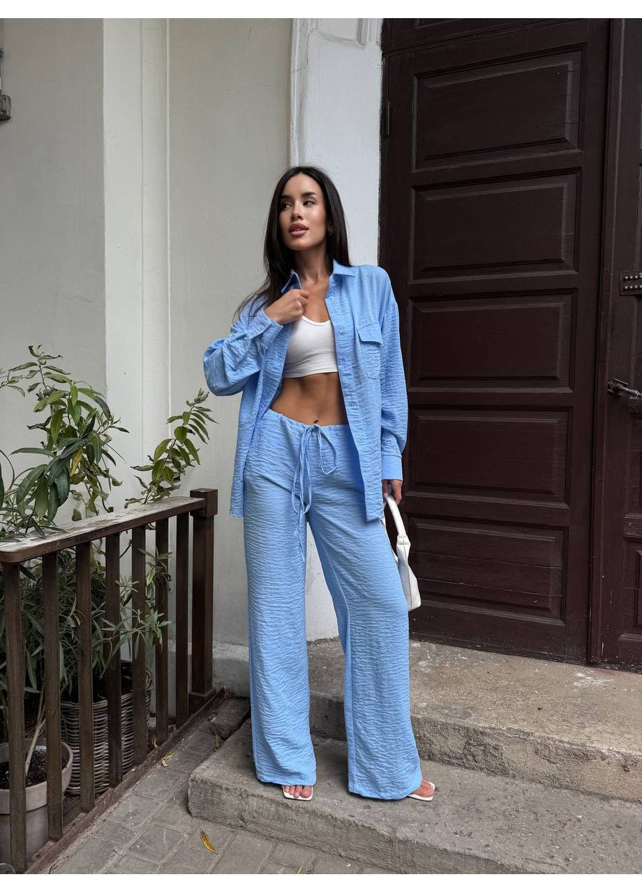 Жіночий літній костюм з льону Бохо Україна (358934254)