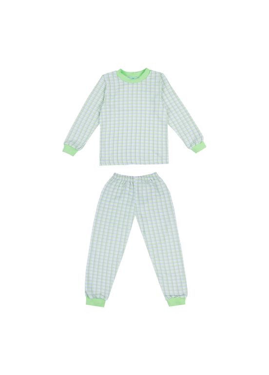 Салатова зимня піжама дитяча тепла тепла-2 GABBI