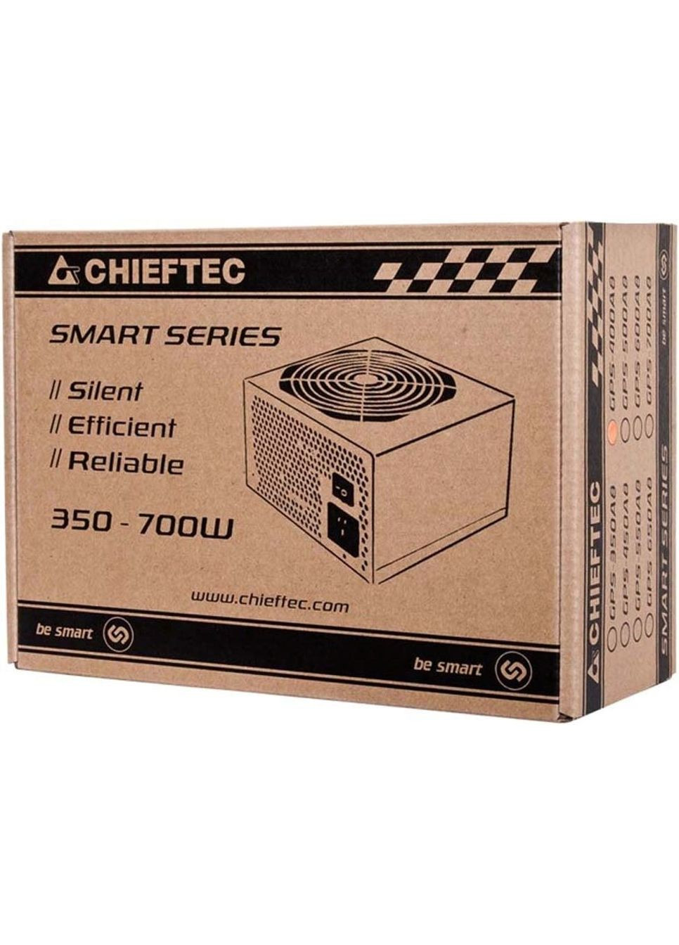 Блок живлення Smart 500W (GPS-500A8) Chieftec (360425423)