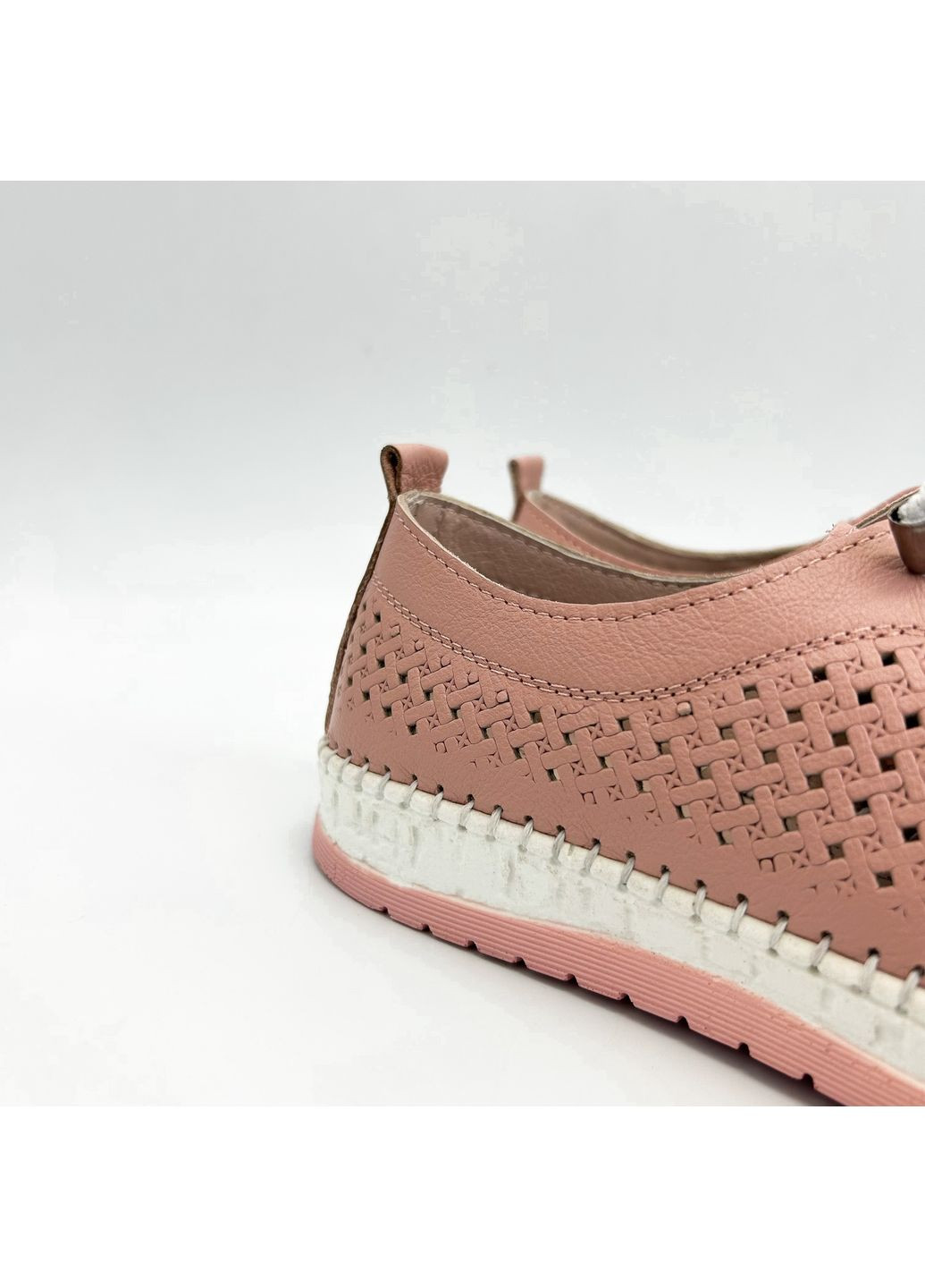 Розовые мокасины (р) кожа 0-1-1-102 Allist