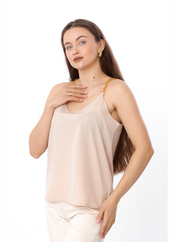 Бежева блузка жіноча (p-16564) Носи своє