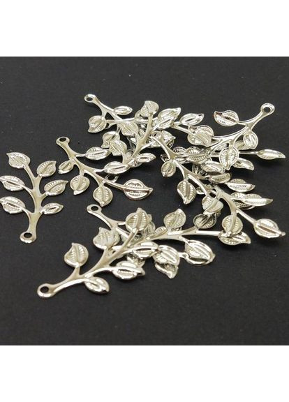 Підвіска "Гілка" 19х36 мм, колір Сталь Plus-plus (352744418)