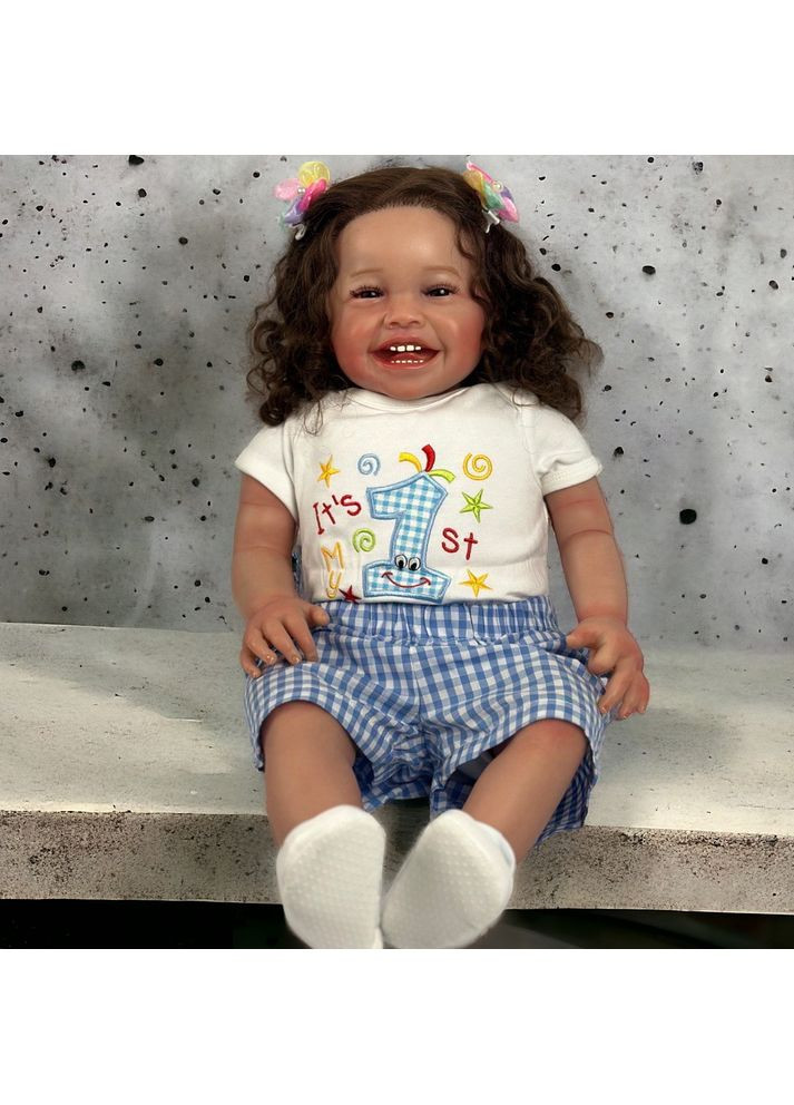 Кукла реалистичная Реборн Ангелина 60 см No Brand (367736322)