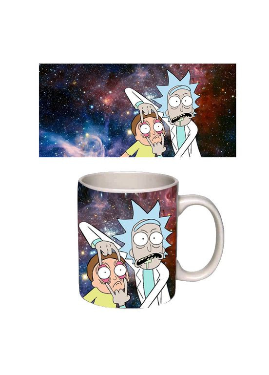 Чашка біла Рік і Морті (z0730) No Brand (327003722)