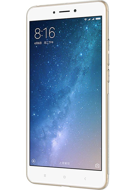 Чехолнакладка TPU Nature Case Xiaomi Mi Max 2 White Nillkin (301780087)