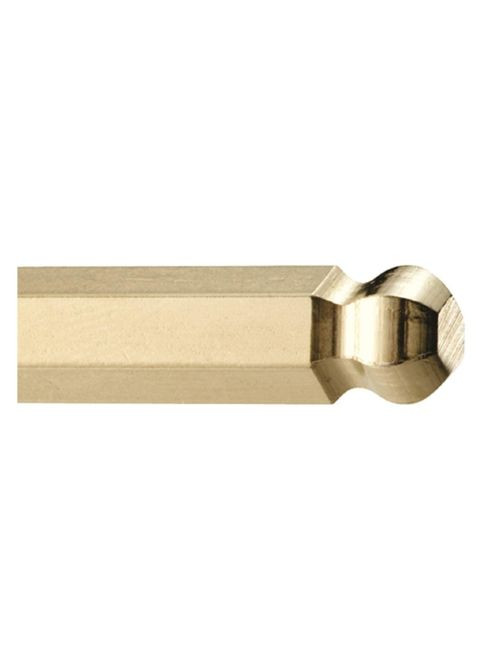 Ключ шестигранний 4,5х114 мм Гподібний CrV сталь серія GoldGuard сферичний (15228) Bondhus (290680423)