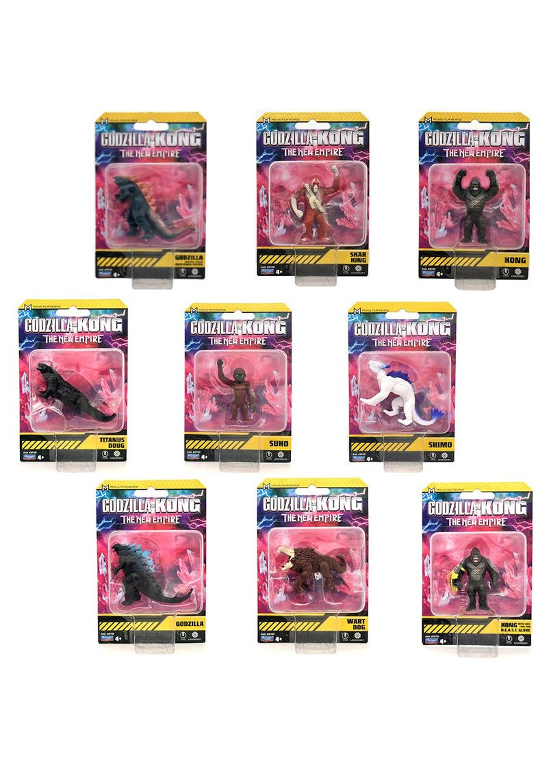 Фигурка Минимонстры, в ассортименте () Godzilla vs. Kong 35760 (332943834)