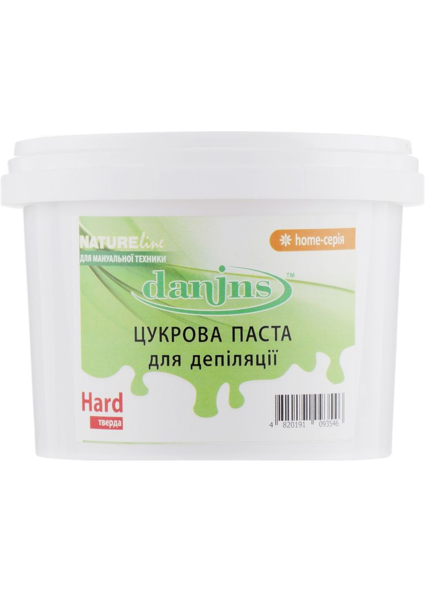 Сахарная паста для депиляции в домашних условиях, твердая Home Sugar Hard 250g (631565-53885) Danins (365799031)
