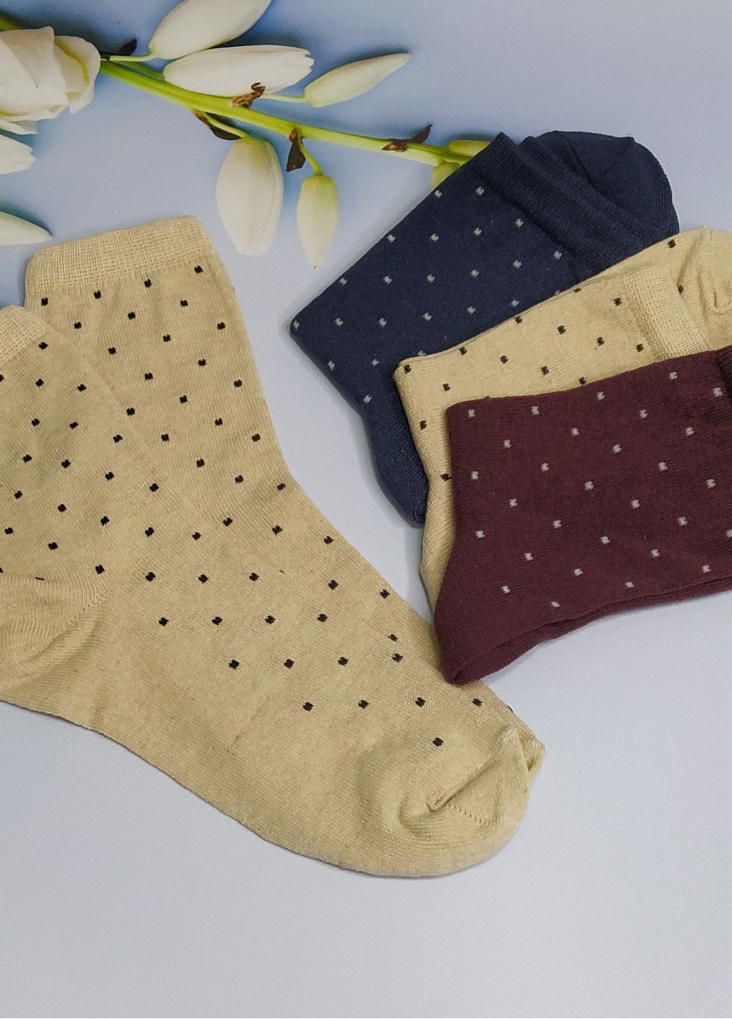 Комбіновані шкарпетки жіночі 6 пар ws 208/6 р.36-40 XTeam горошок (351581637)