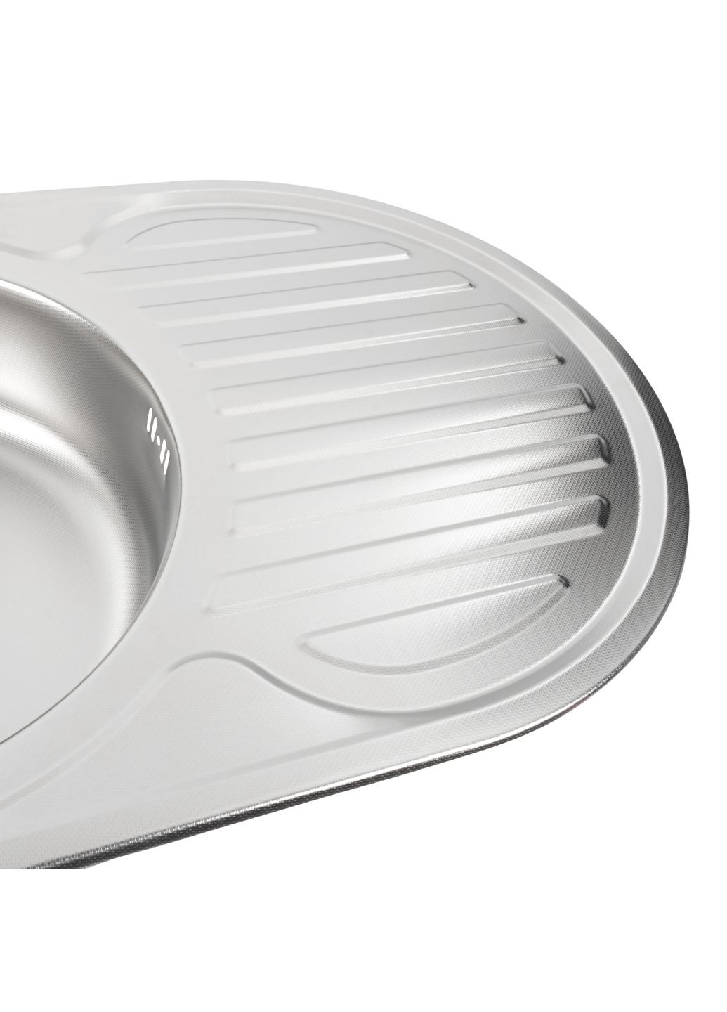 Кухонна мийка з нержавіючої сталі ДЕКОР 7750 (0,6/170 мм) Platinum (269793270)