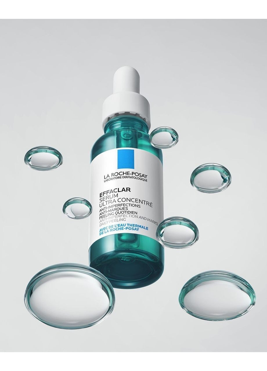 Ультраконцентрированная сыворотка для лица Effaclar Serum с эффектом пилинга, 30 мл La Roche-Posay (369569461)