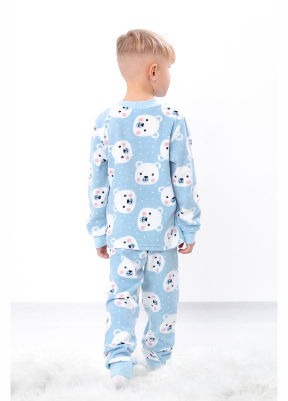 Світло-блакитна зимня піжама для хлопчика (p-12570) Носи своє