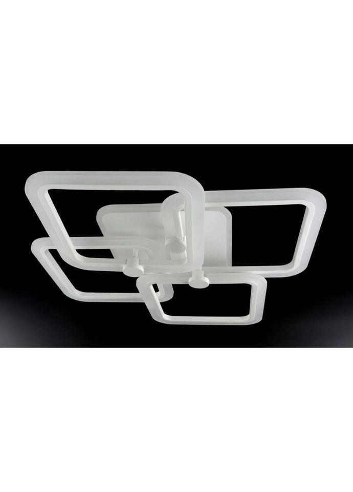 Люстра світлодіодна стельова LED світильник для квартири на стелю ледве з пультом 25755 Білий 10х56х65 см. Sunnysky (335975138)