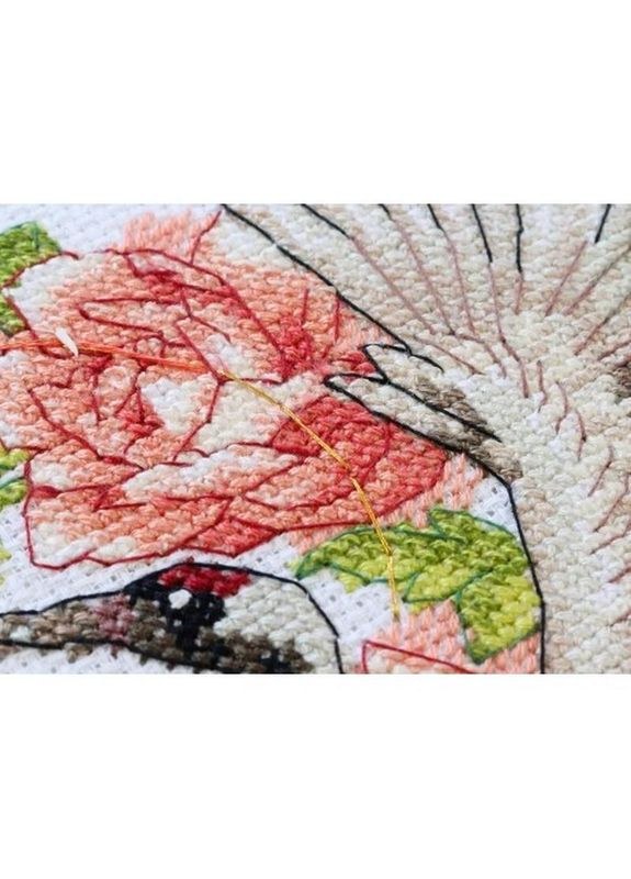 Набір для вишивання хрестиком "На крилах до мрії" AH-225 з п'яльцями No Brand (330609542)