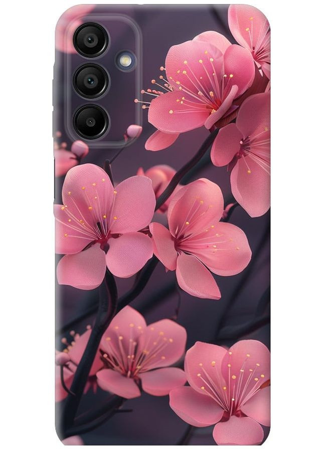 Силіконовий чохол 'Пурпурова сакура' для Endorphone Samsung Galaxy A15 (297867265)