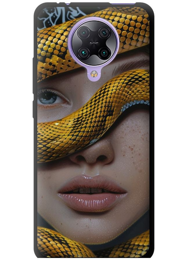 TPU чорний чохол 'Обійми змії' для Endorphone Xiaomi Redmi K30 Pro (289528599)