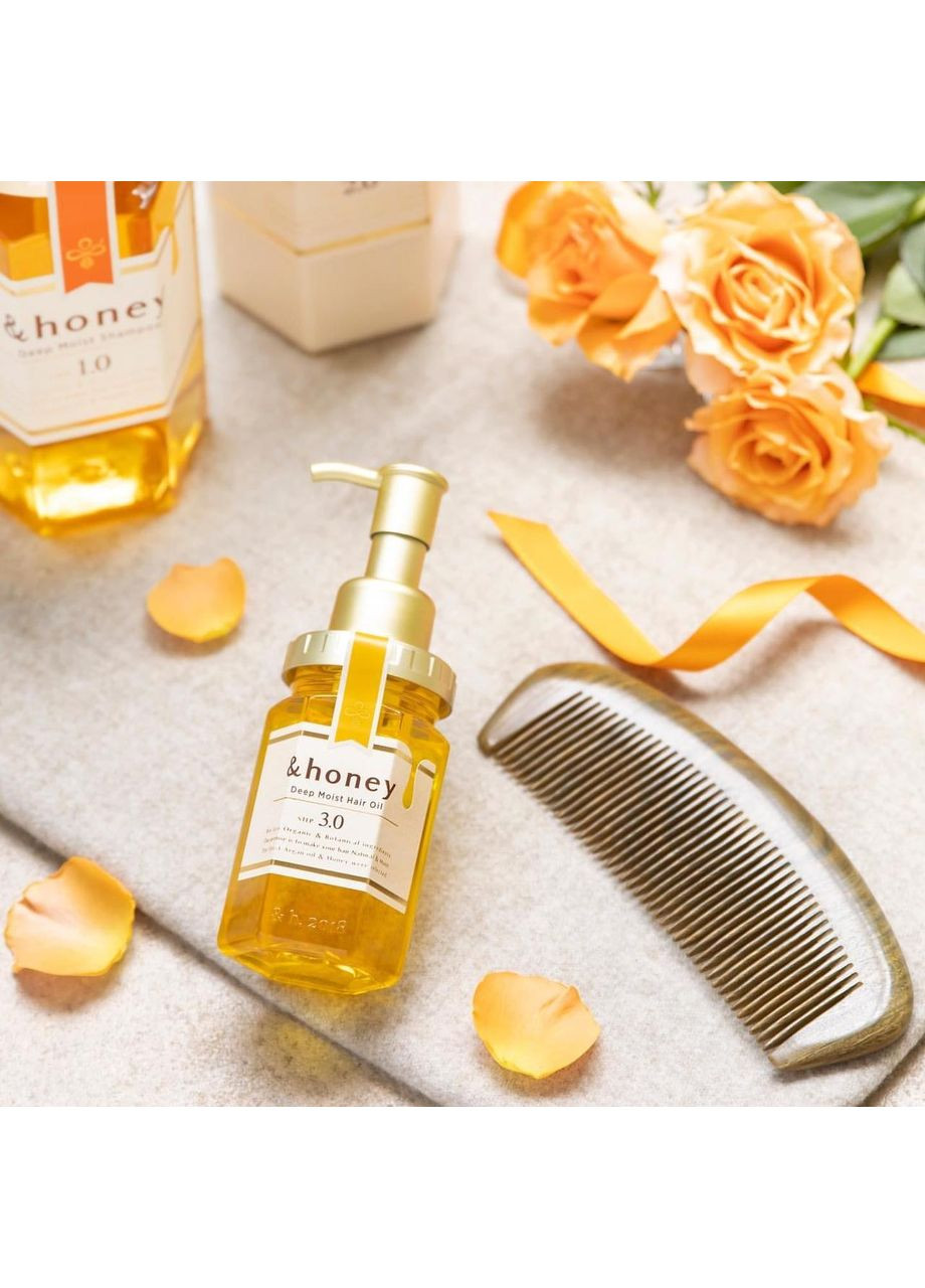 HONEY Deep Moist Hair Oil глибоко зволожуюча олія для волосся, 100 мл Cosme Company (322290705)