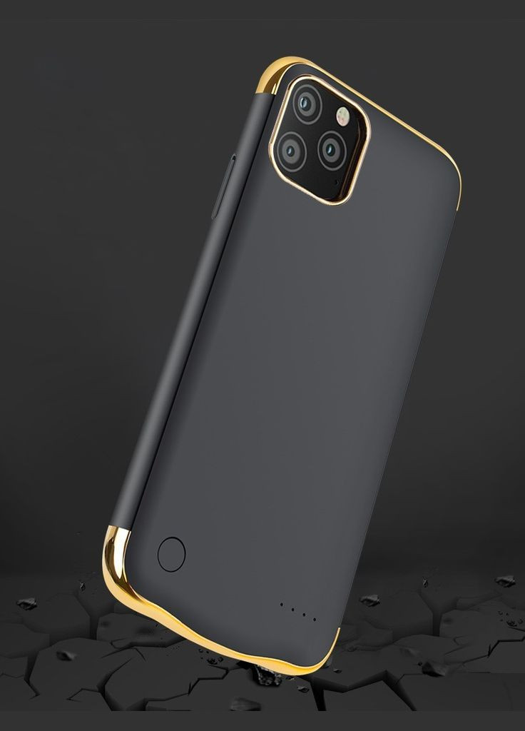 Чехол-аккумулятор XON PowerCase для iPhone 12 Pro Max 5500 mAh Черный/Золотой (PCBS1112455G 2971) XON E-Tech (322196767)