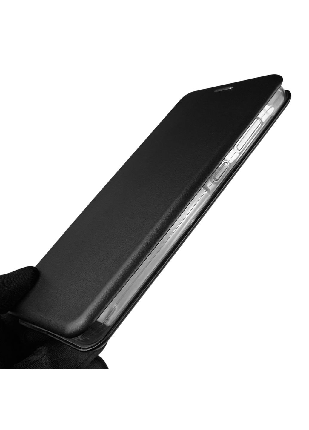 Чохол-книжка для Galaxy A36 (SM-A336B) з екошкіри із підставкою на самсунг а36 чорна gd1 Samsung (366018811)