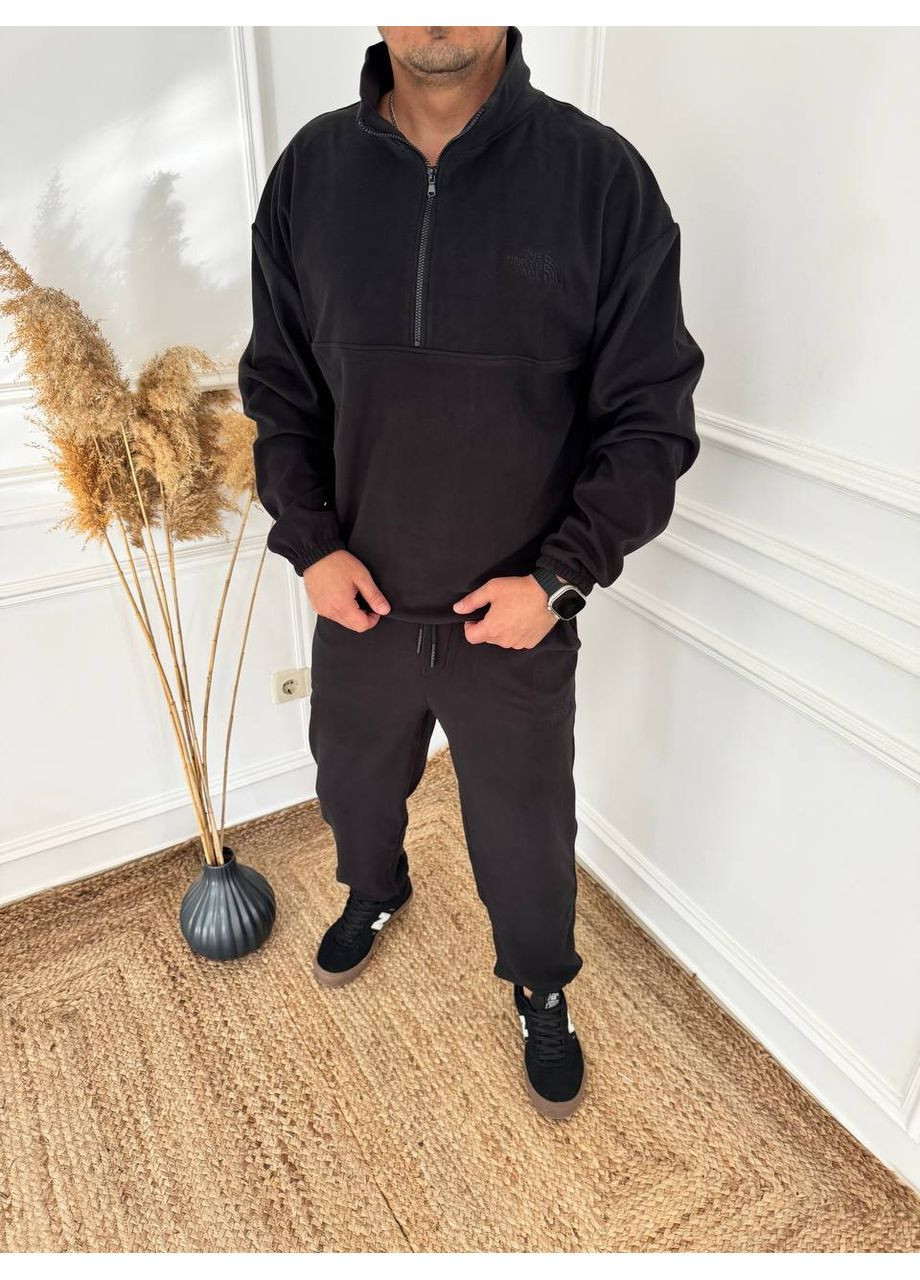 Чорний зимній костюм Garna