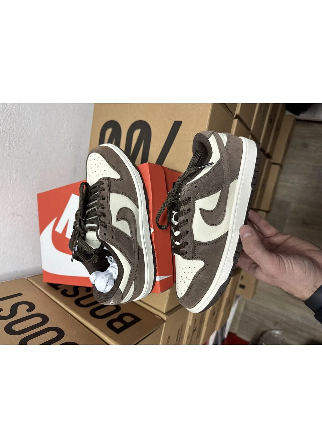 КРОСІВКИ ЖІНОЧІ NIKE SB DUNK BROWN SUEDE НАЙК СБ ДАНК КОРИЧНЕВІ No Brand коричневі демісезони (392018628)