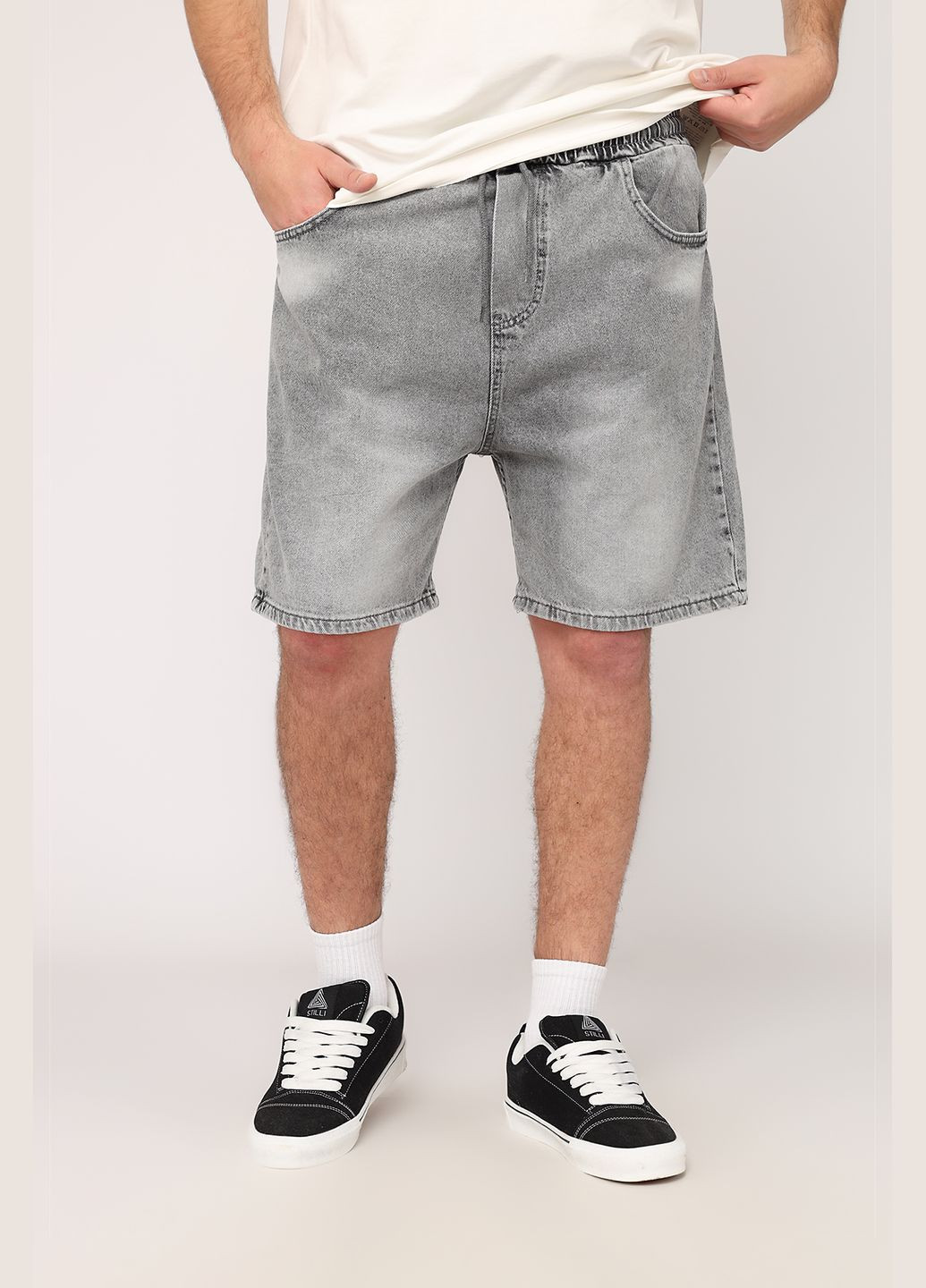 Шорты мужские цвет серый CB-00275667 TRANZIT (332767888)