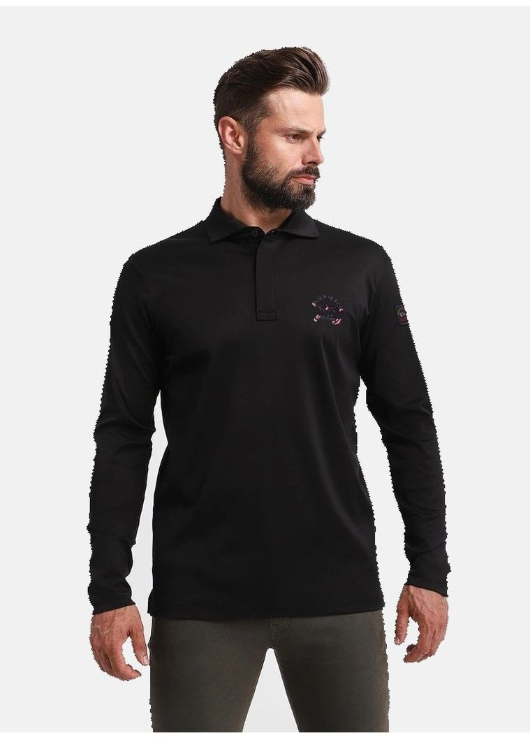 Поло чоловіче з довгим рукавом Paul & Shark Interlock (364845750)