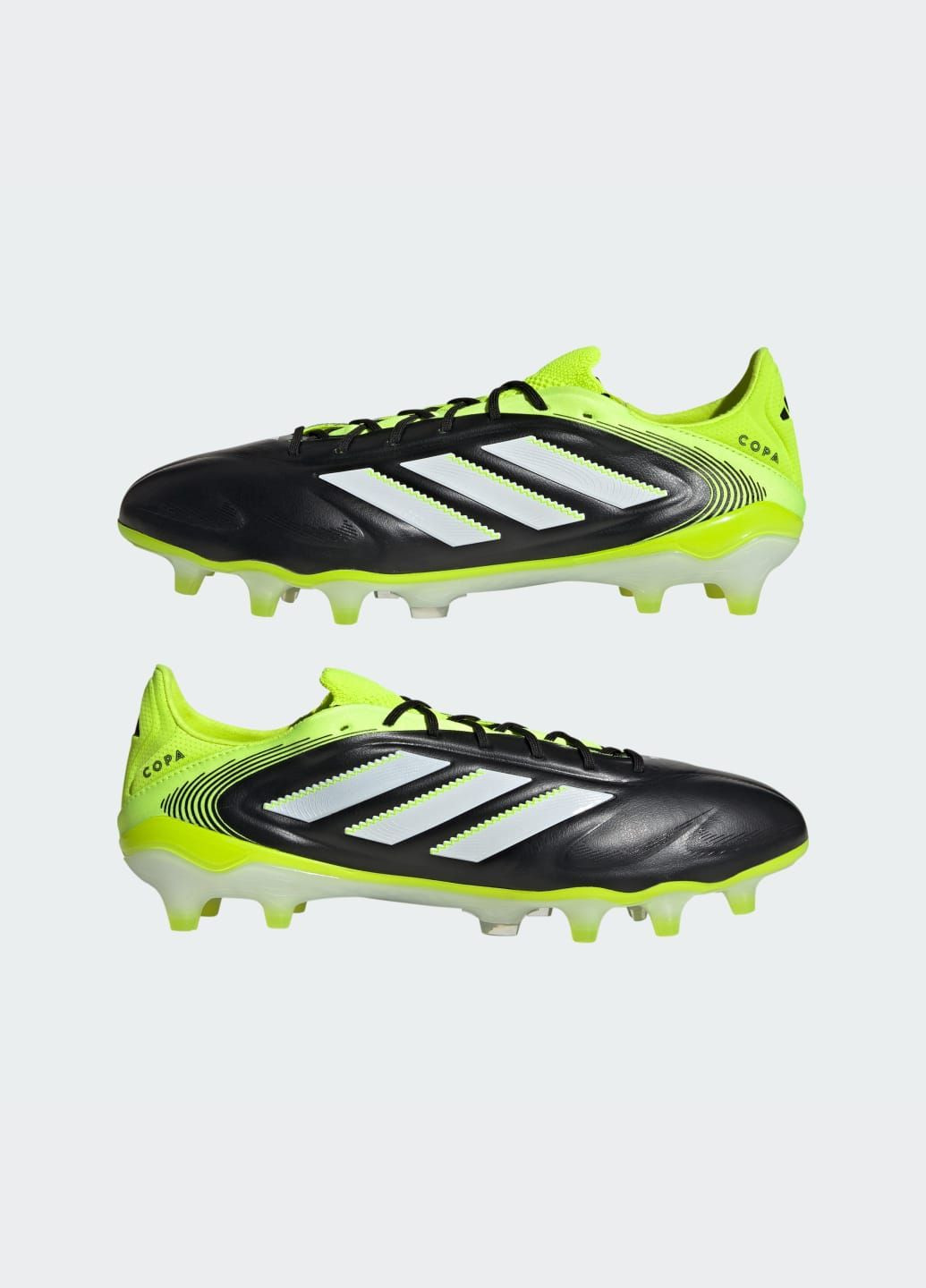 Черные летние бутсы copa pure 3 elite firm ground adidas