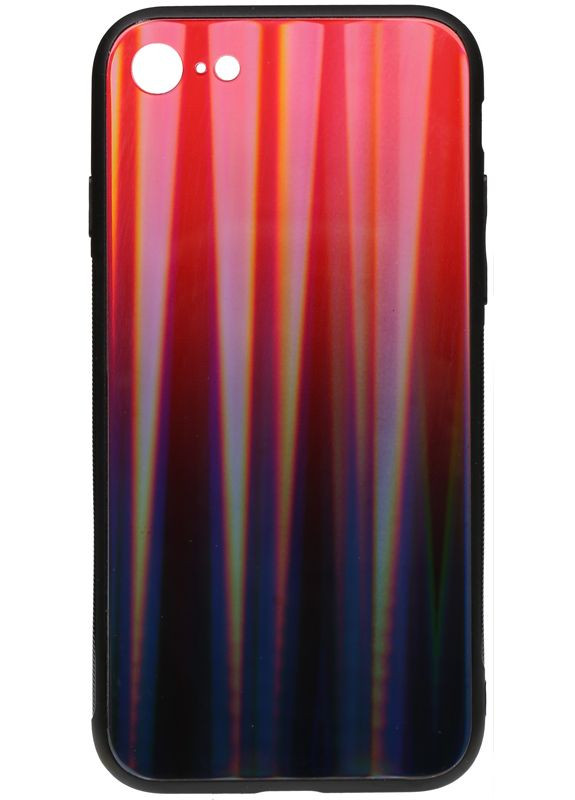 Чехолнакладка Aurora Print Glass Case Apple iPhone 7/8/SE 2020 Red Toto (301836568)