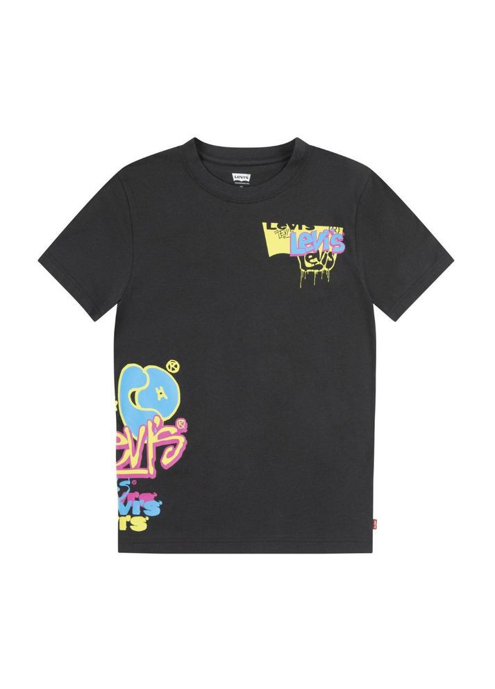 Черная летняя футболка tag it tee 9ej827-k84 Levi's